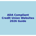 ADA compliant credit union websites