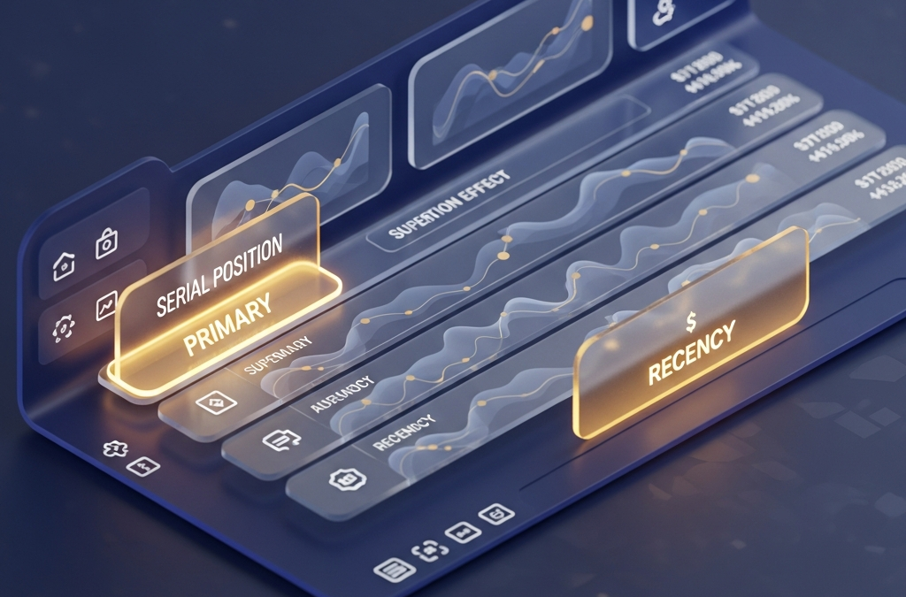 The Serial Position Effect in 2026 Credit Union UI Design: Deep UX Theory and Visual Hierarchy for Fintech