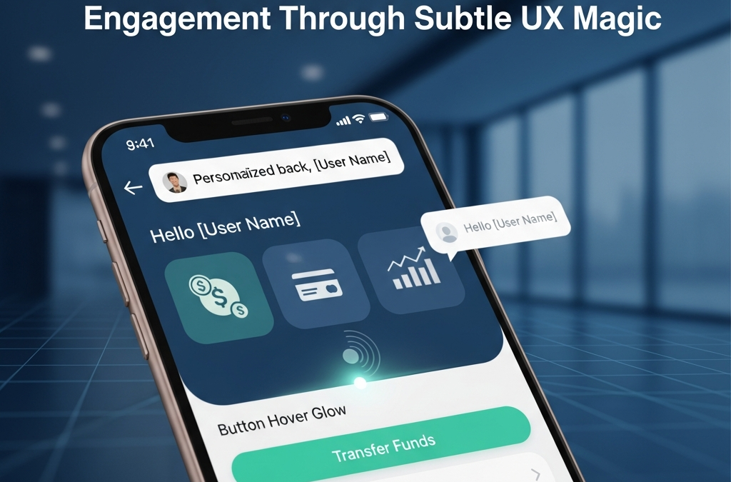 Microinteractions in Credit Union Digital Banking: Boosting Engagement Through Subtle UX Magic