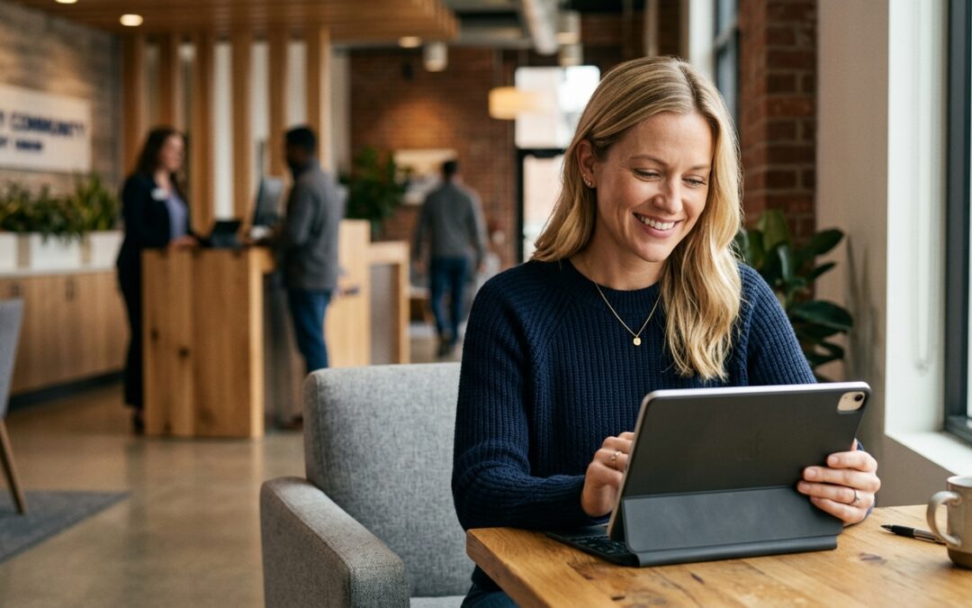 credit union checking account digital experience