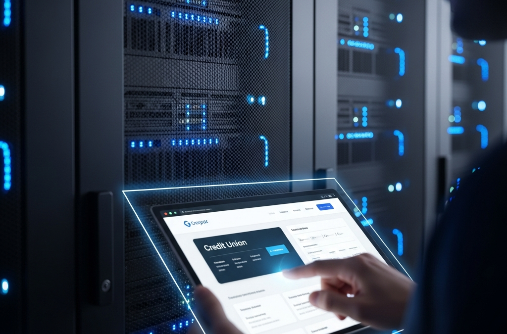 credit union website hosting