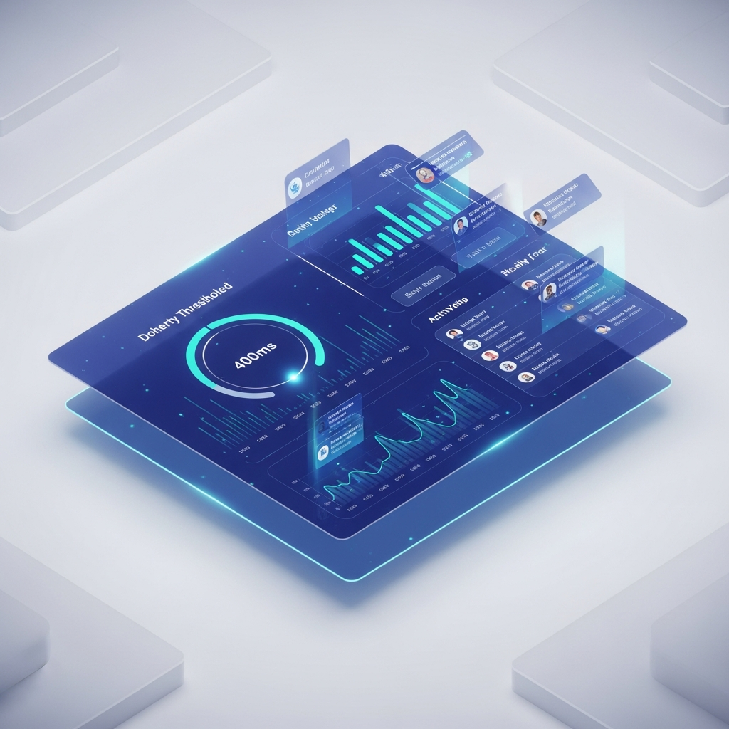 3D isometric representation of high-speed digital banking interface