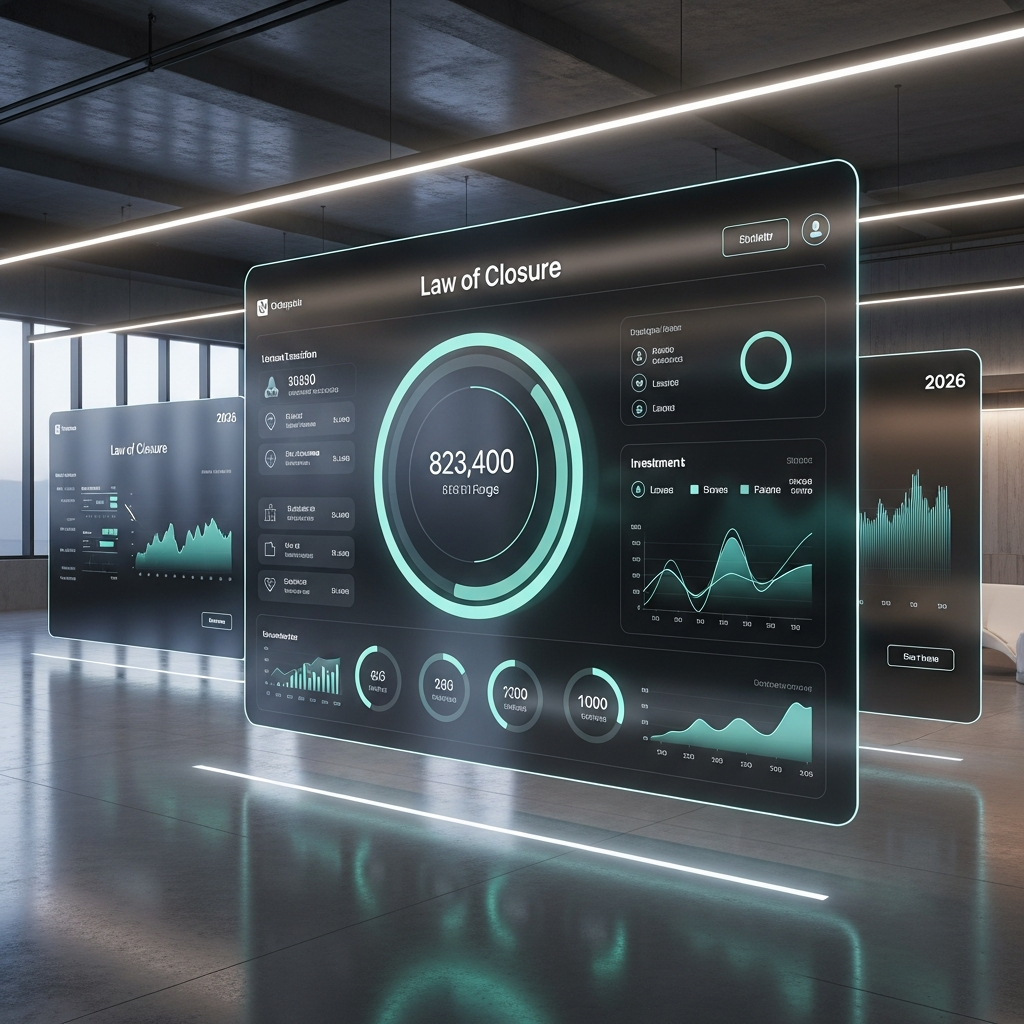 Futuristic Credit Union Digital Interface 2026