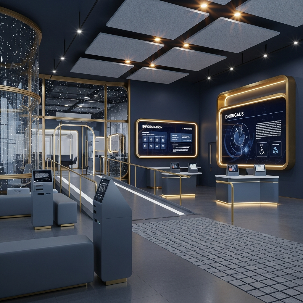 Futuristic Accessible Credit Union Branch