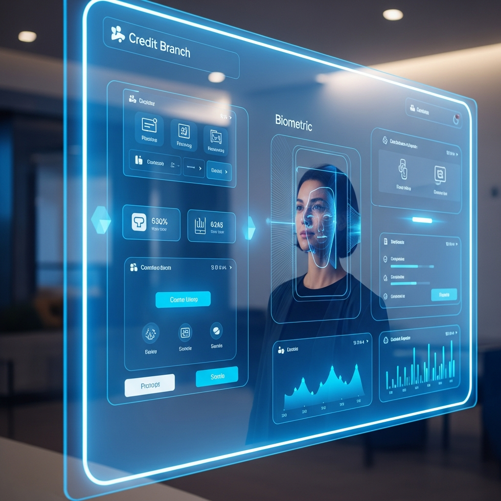 Futuristic Biometric Interface