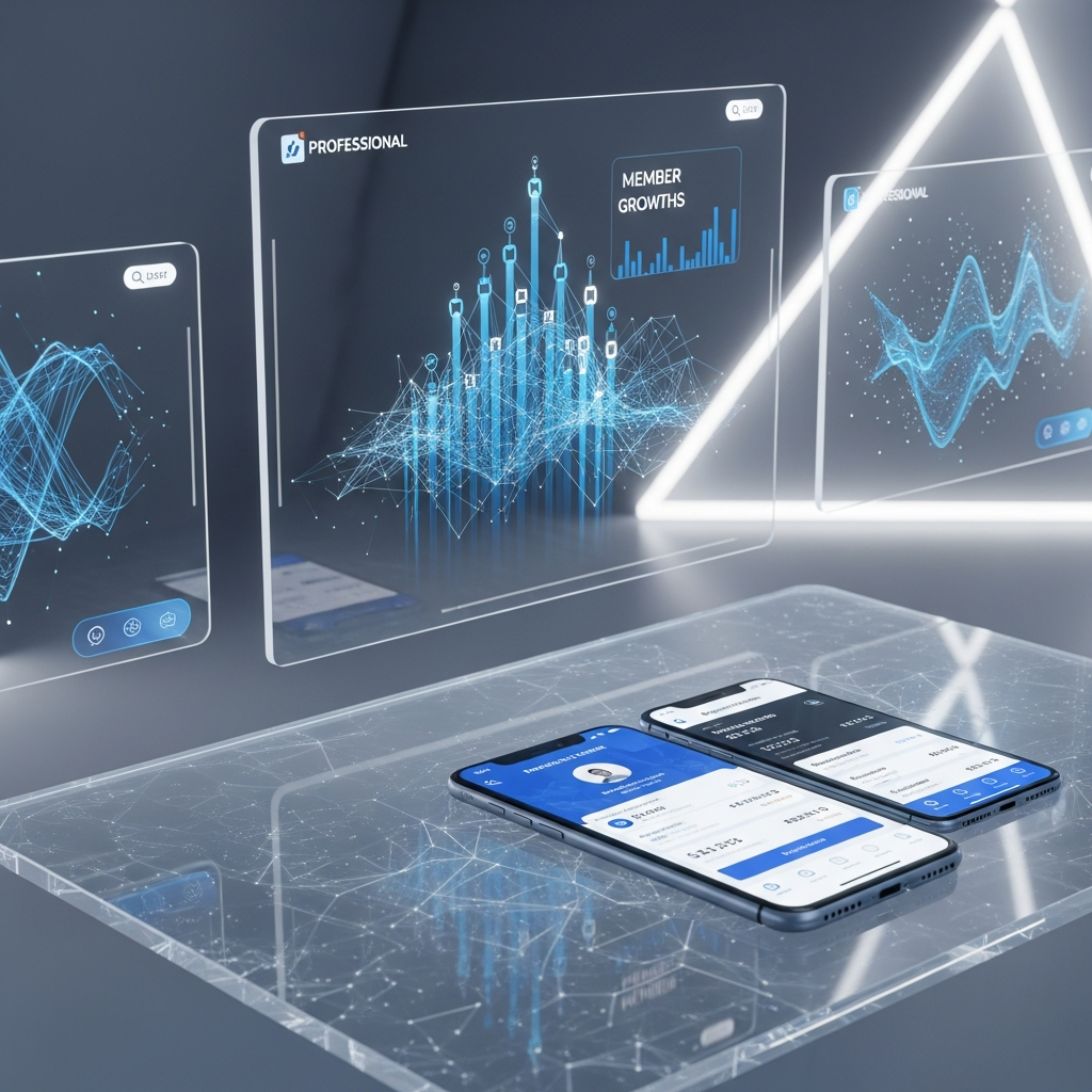 Futuristic digital branch audit dashboard with accessibility heatmaps