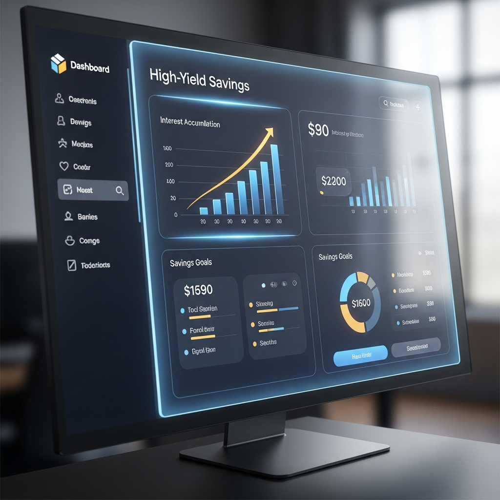 Modern Credit Union High-Yield Savings Dashboard 2026