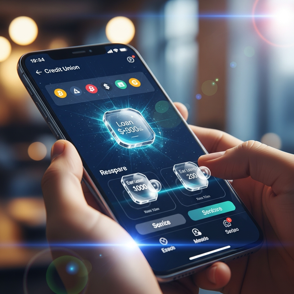 Modern Credit Union Lending Interface 2026