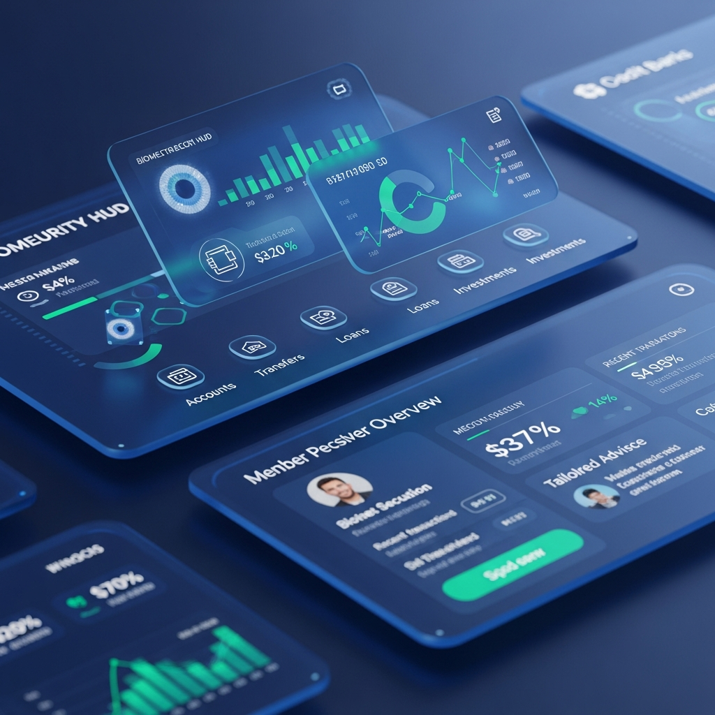 High-Tech Credit Union Security Visualization