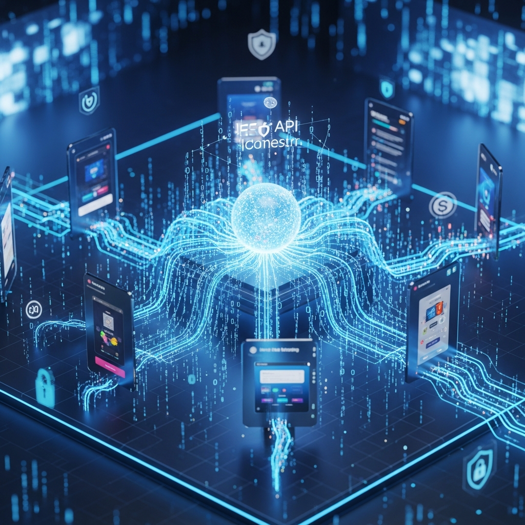 Futuristic AI-driven Banking Interface