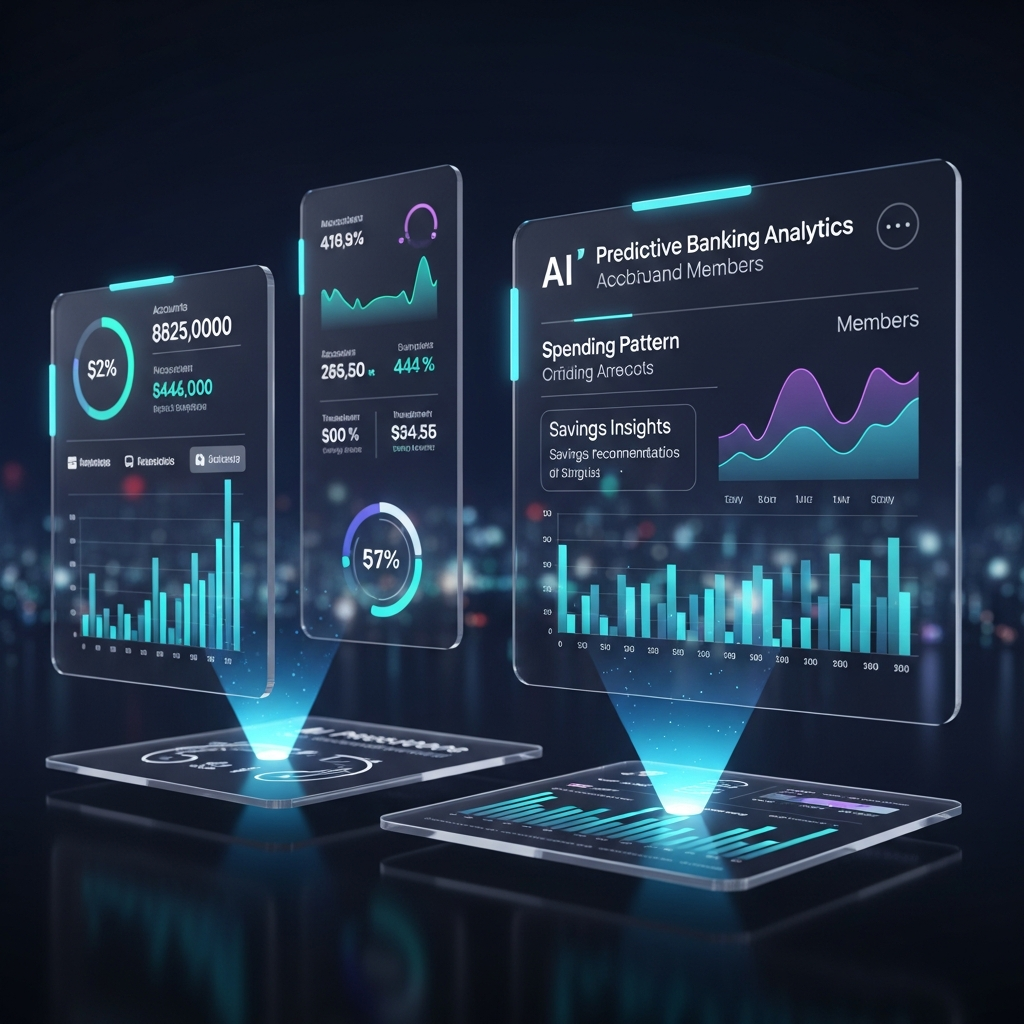High Resolution AI Predictive Banking Analytics