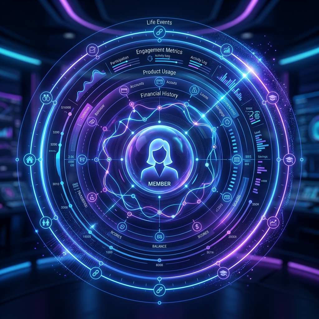 Credit Union Member 360 Hyper-Personalization View