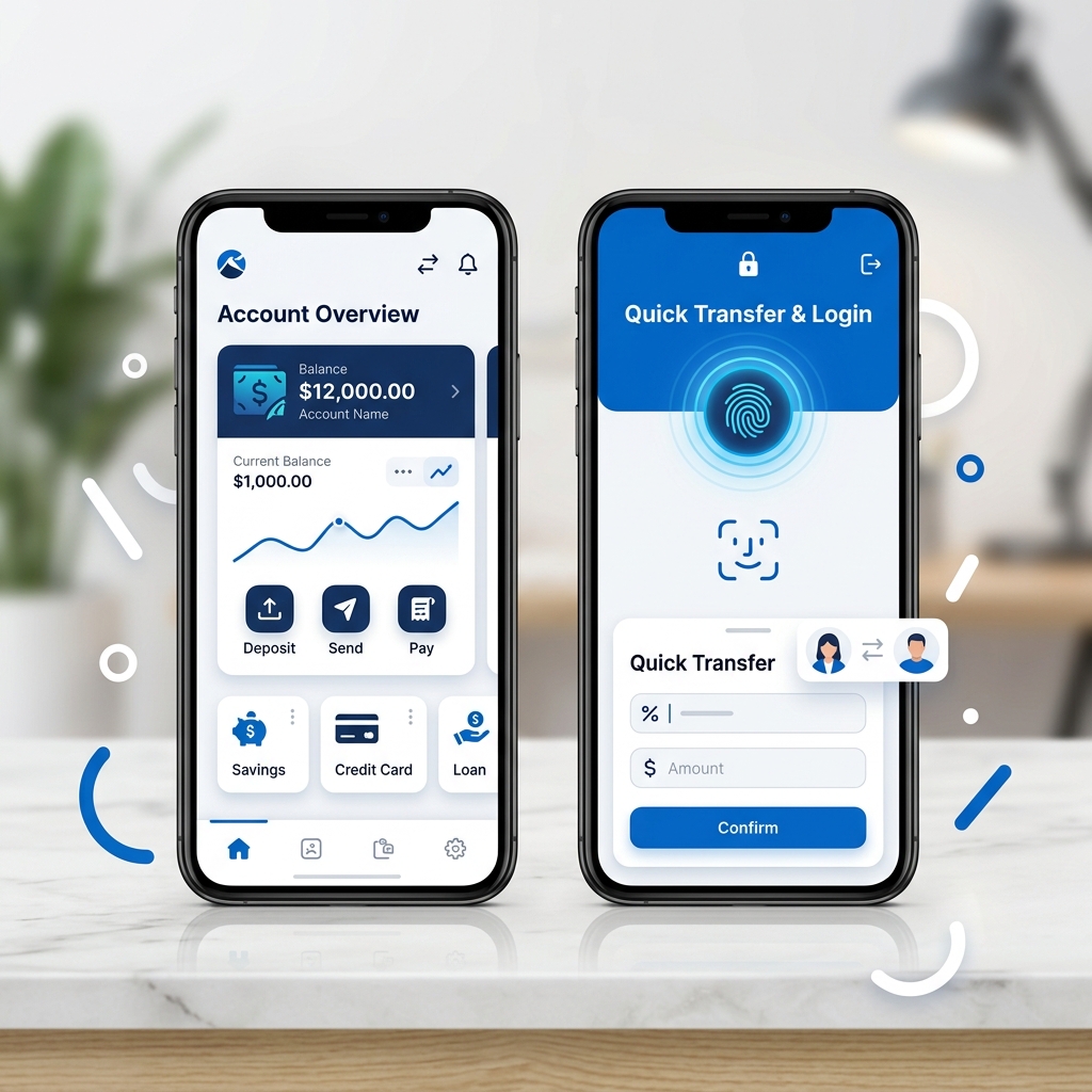 Credit Union Mobile-First Digital Branch Design
