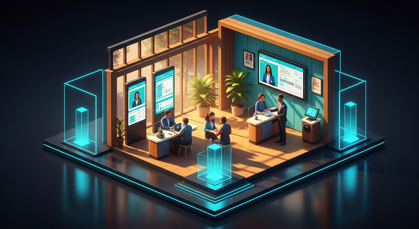 Modern credit union branches blend physical and digital experiences through strategic fintech partnerships.