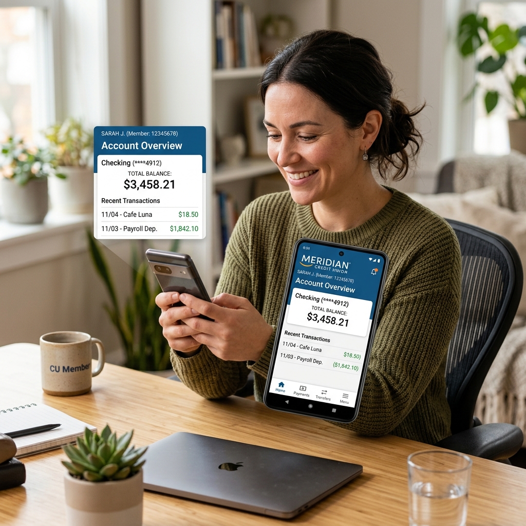 Credit union competitive positioning analysis with website benchmarking dashboard