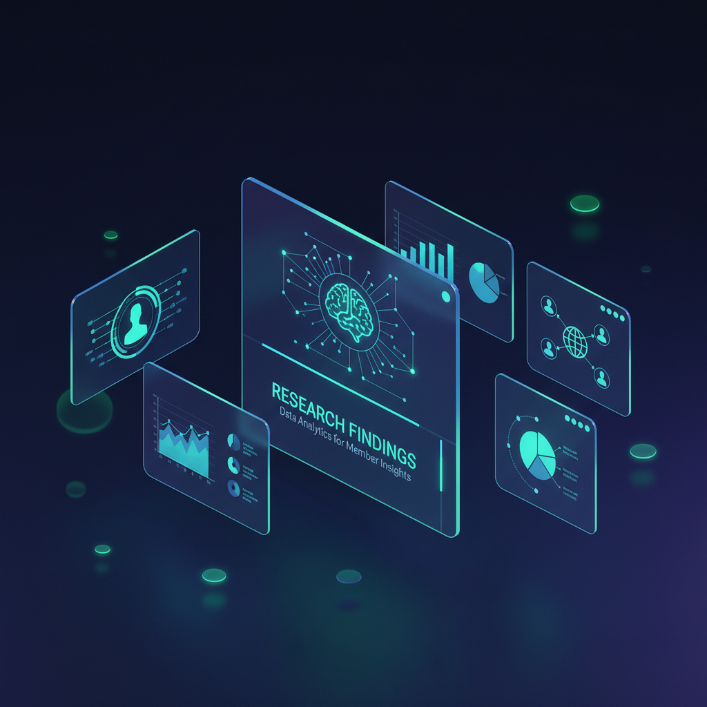 RESEARCH FINDINGS (use these to inform your article)
Data Analytics for Member Insights - visual guide