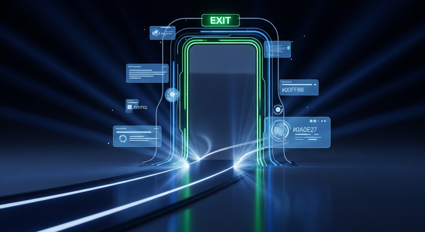 Credit union member journey map showing exit triggers and retention pathways on a digital dashboard interface, photorealistic professional setting, modern credit union atmosphere