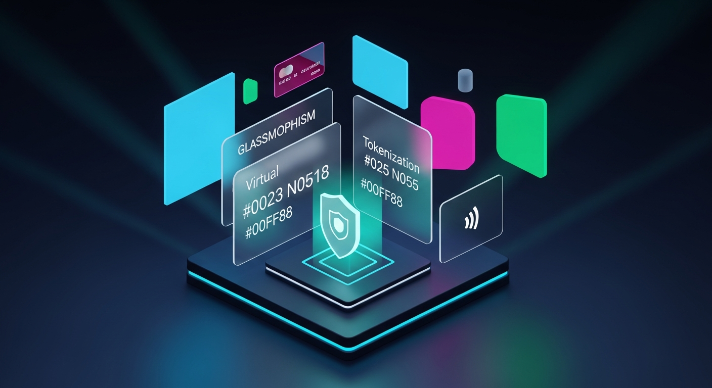 Credit union member managing digital wallet and virtual card settings on smartphone app